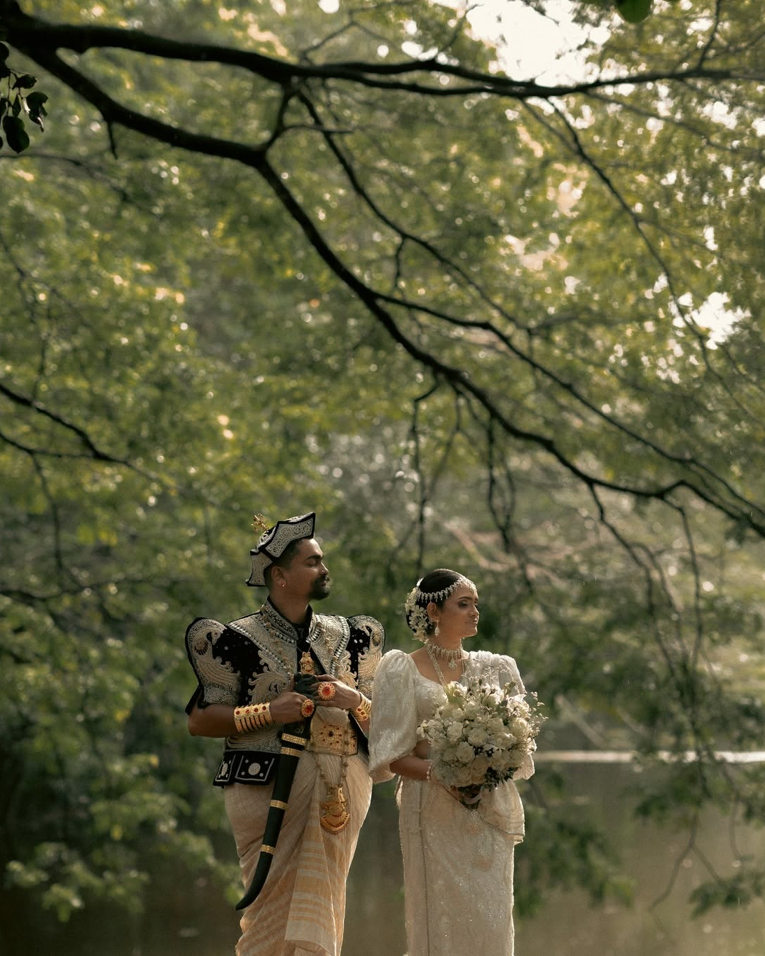 Wedding portrait by Shavindu De Silva