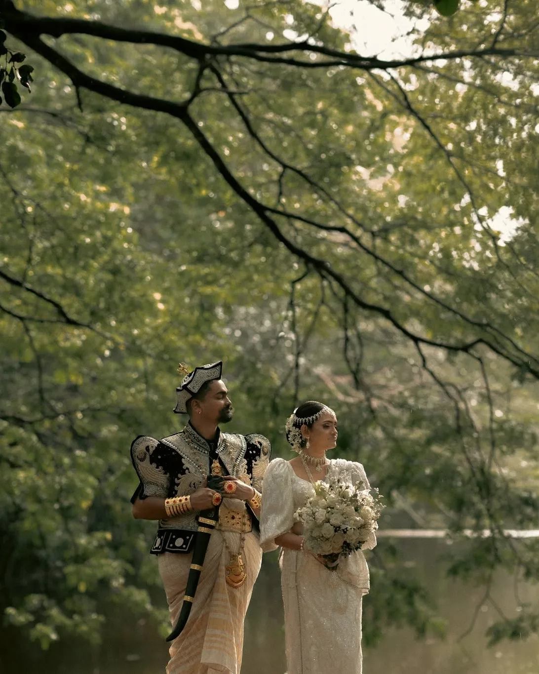 Wedding portrait by Shavindu De Silva