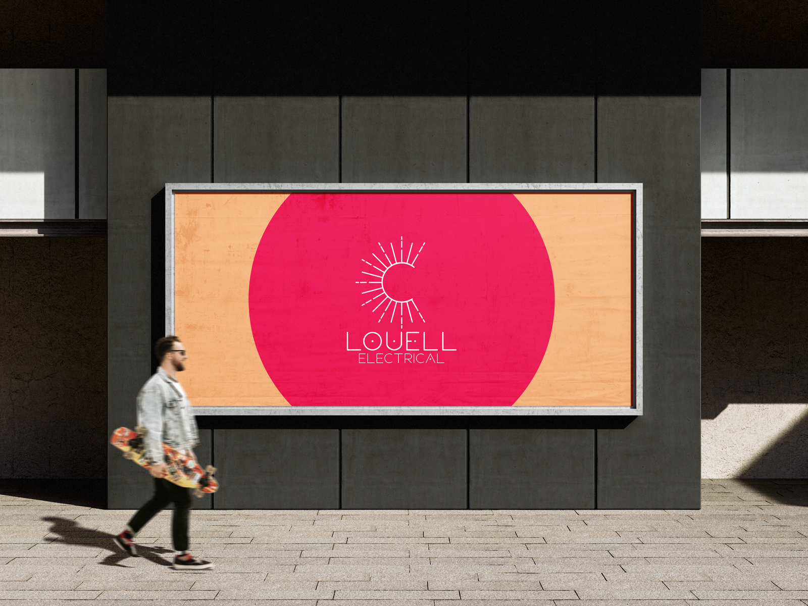 Louell Electrical branding