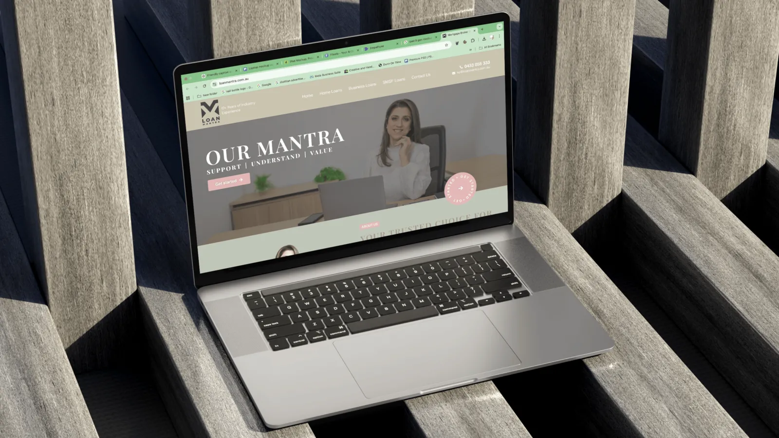 Loan Mantra business website project