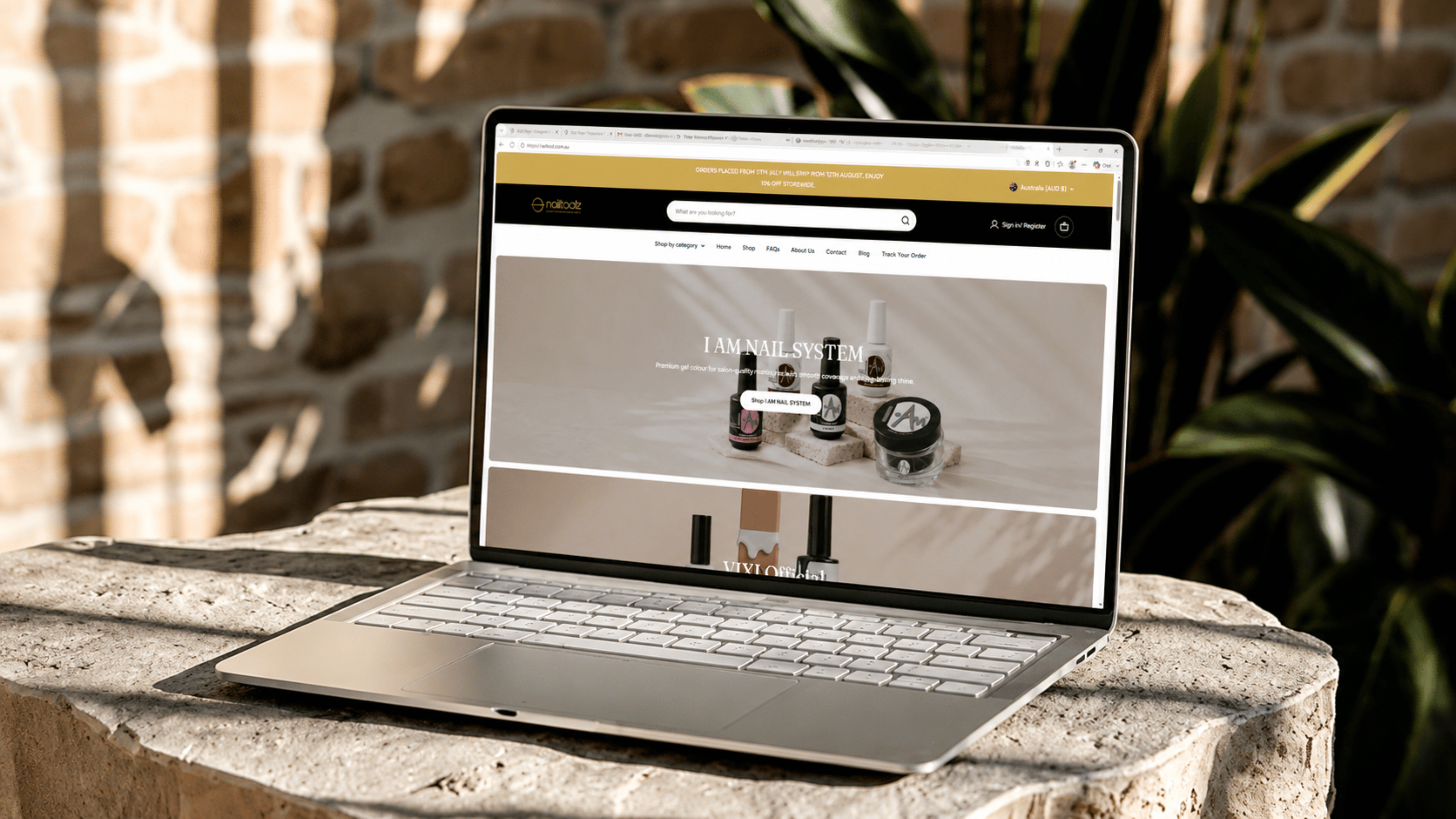 Nailtoolz Shopify eCommerce website project